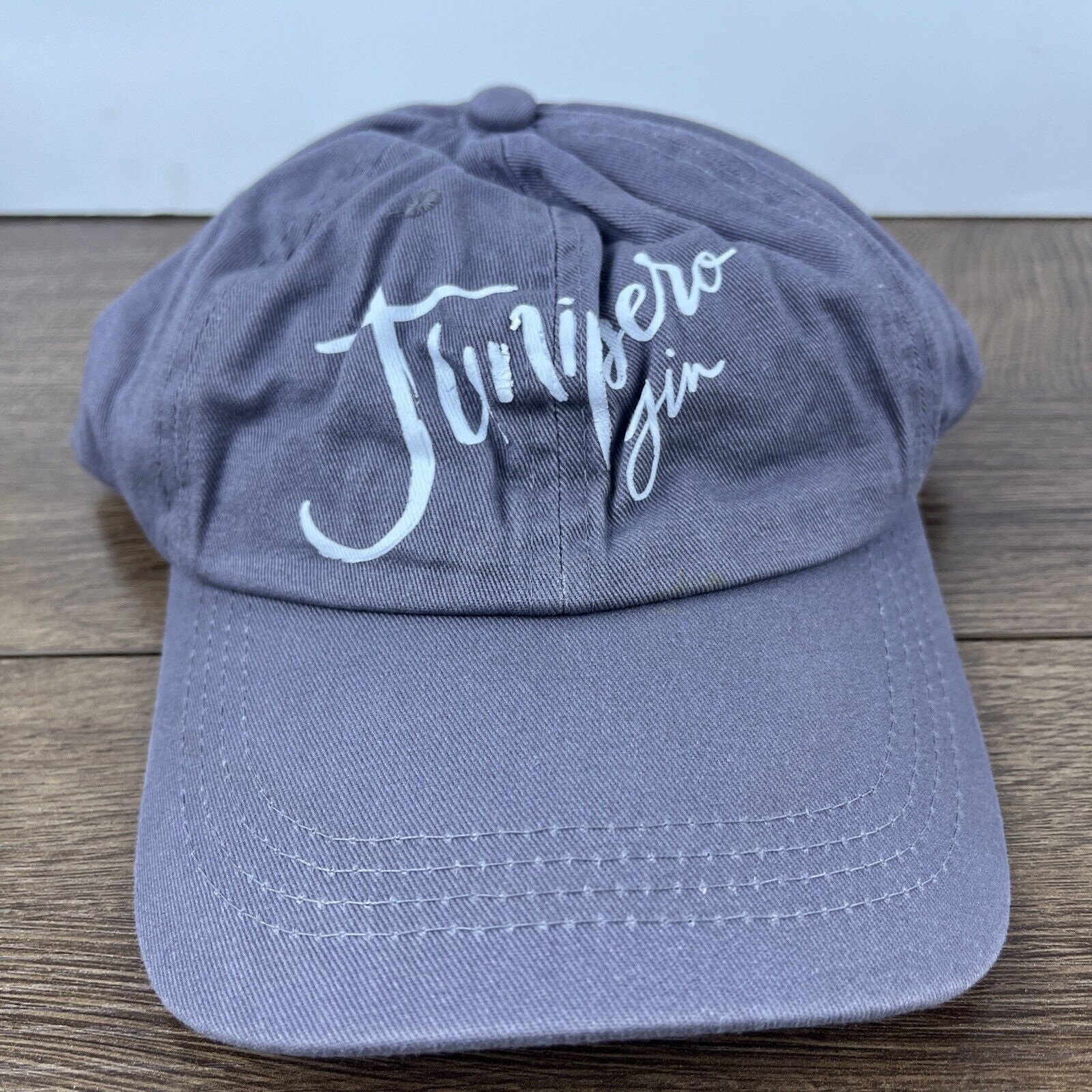 Other Junipero Jin Hat Gray Hat Adjustable Adult Size Hat Gray Cap Size ONE SIZE - 2 Thumbnail