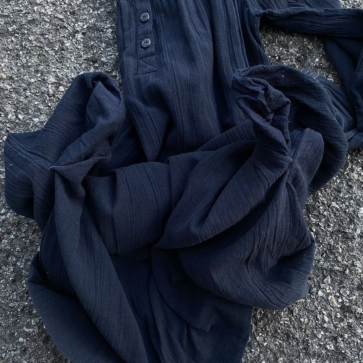 APC Vintage Dark Blue Midi Dress