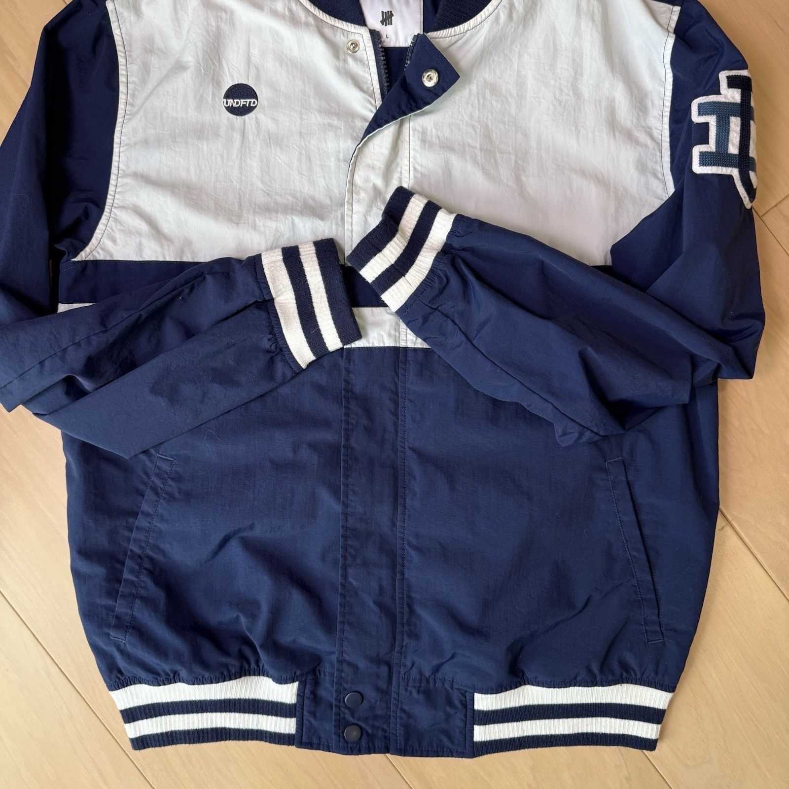 Undefeated Undefeated Mitchell Warm Up Jacket Large Multicolor Full Zip Size US L / EU 52-54 / 3 - 6 Thumbnail