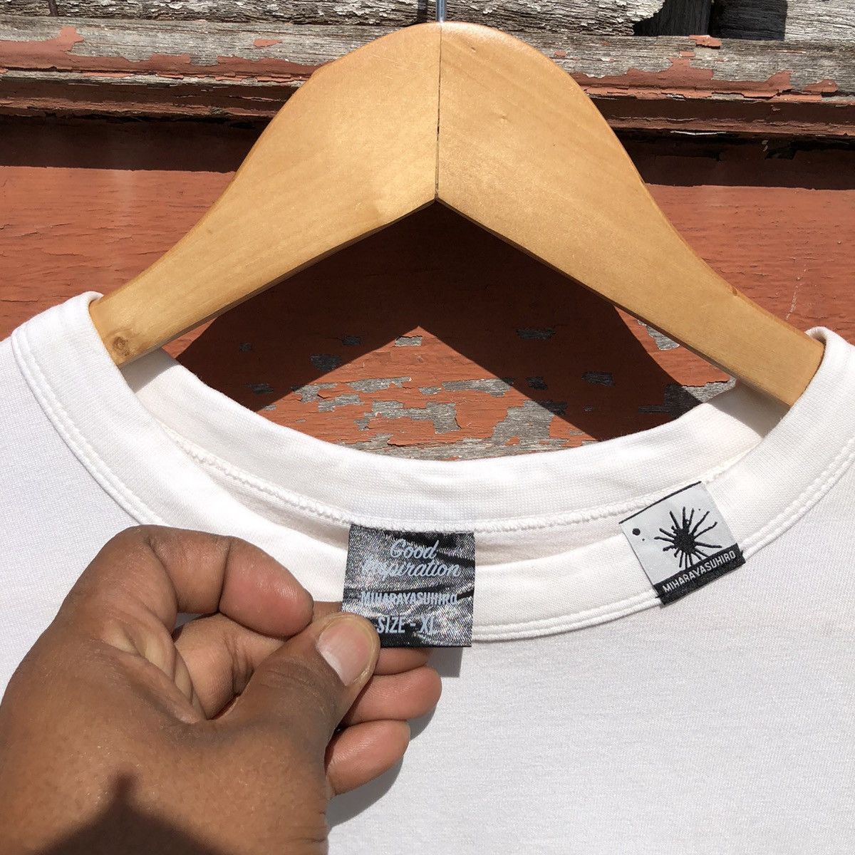 Japanese Brand MIHARAYASUHIRO Over Saiz Tshirt Good Inspiration Gu Japan Size US XL / EU 56 / 4 - 6 Thumbnail