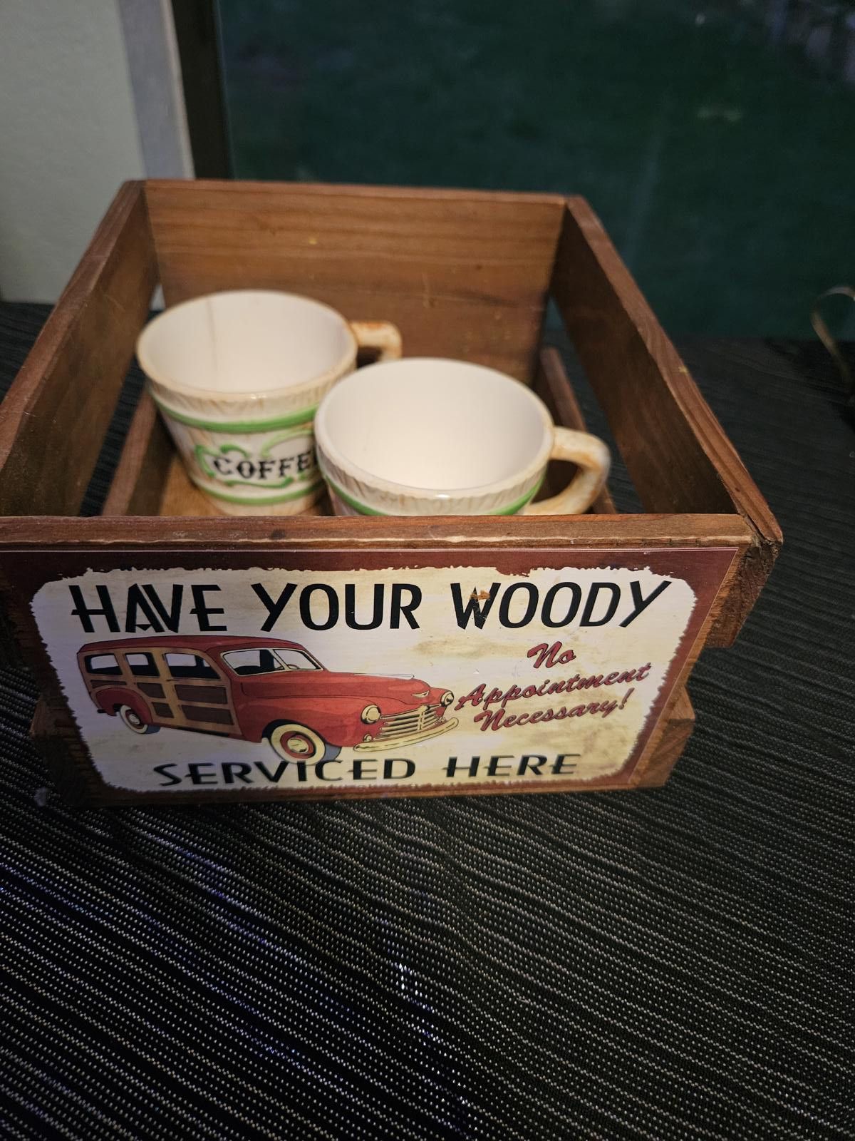 Designer Coffee & Woody box crate 3 piece set / bundle, see details Size ONE SIZE - 7 Thumbnail