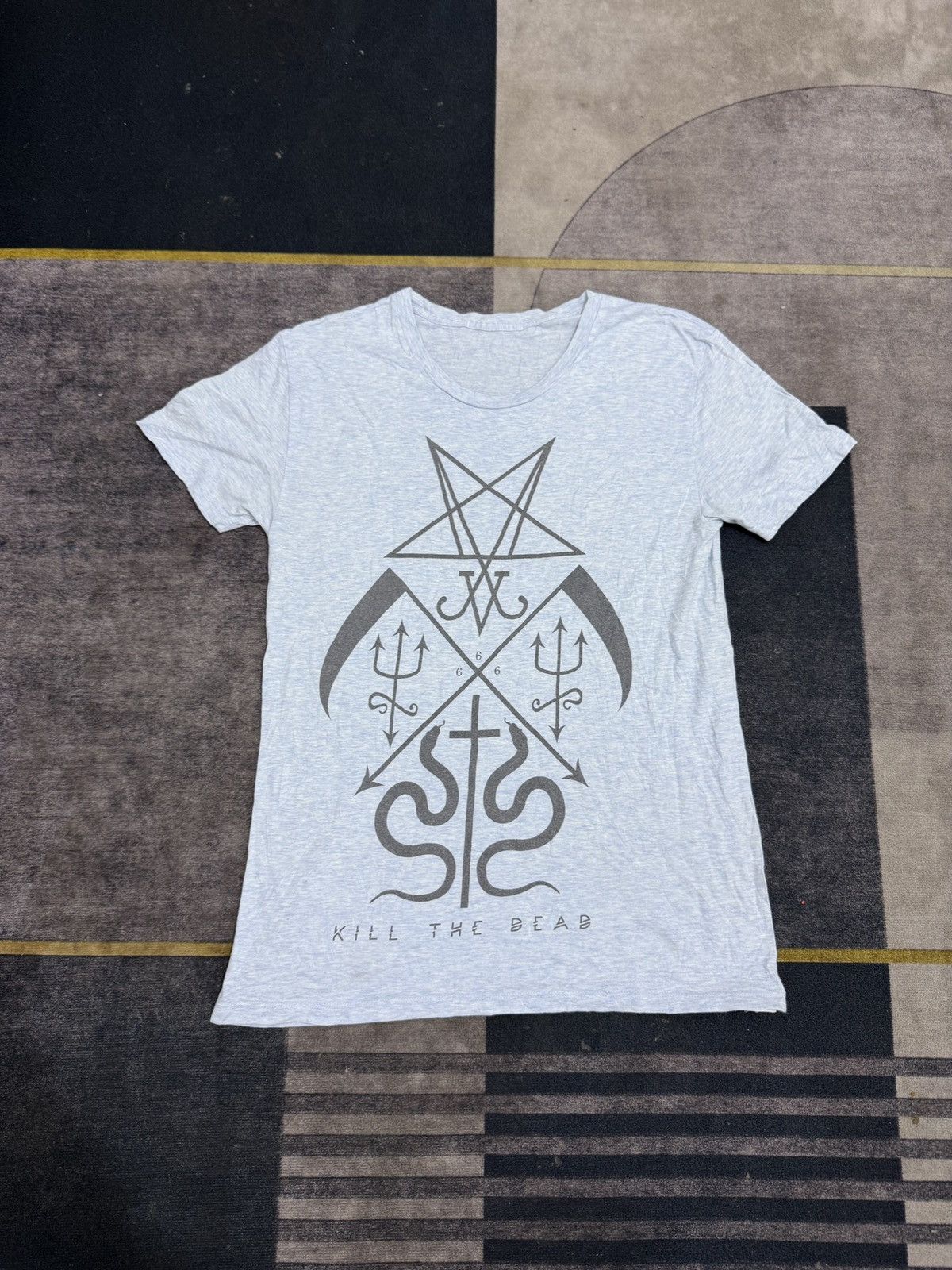 Hysteric Glamour Y2K DALUC CROSS TSHIRT Size M / US 6-8 / IT 42-44 - 1 Thumbnail
