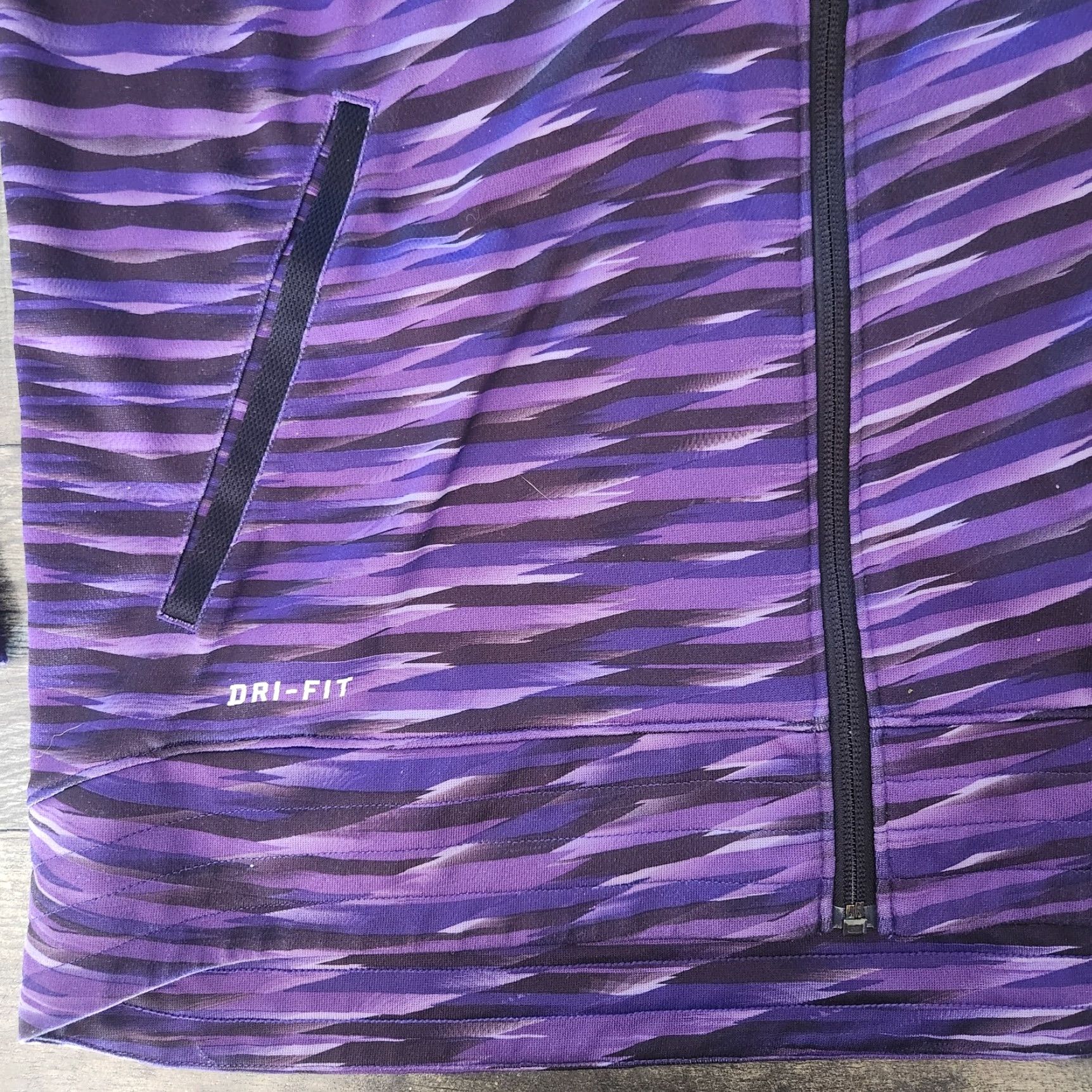 Nike Nike KD Track Jacket Klutch Hyper Elite Mens Medium Geometric Purple Zip Suns Mens Sportwear Hoodie Jacket Size US M / EU 48-50 / 2 - 2 Thumbnail