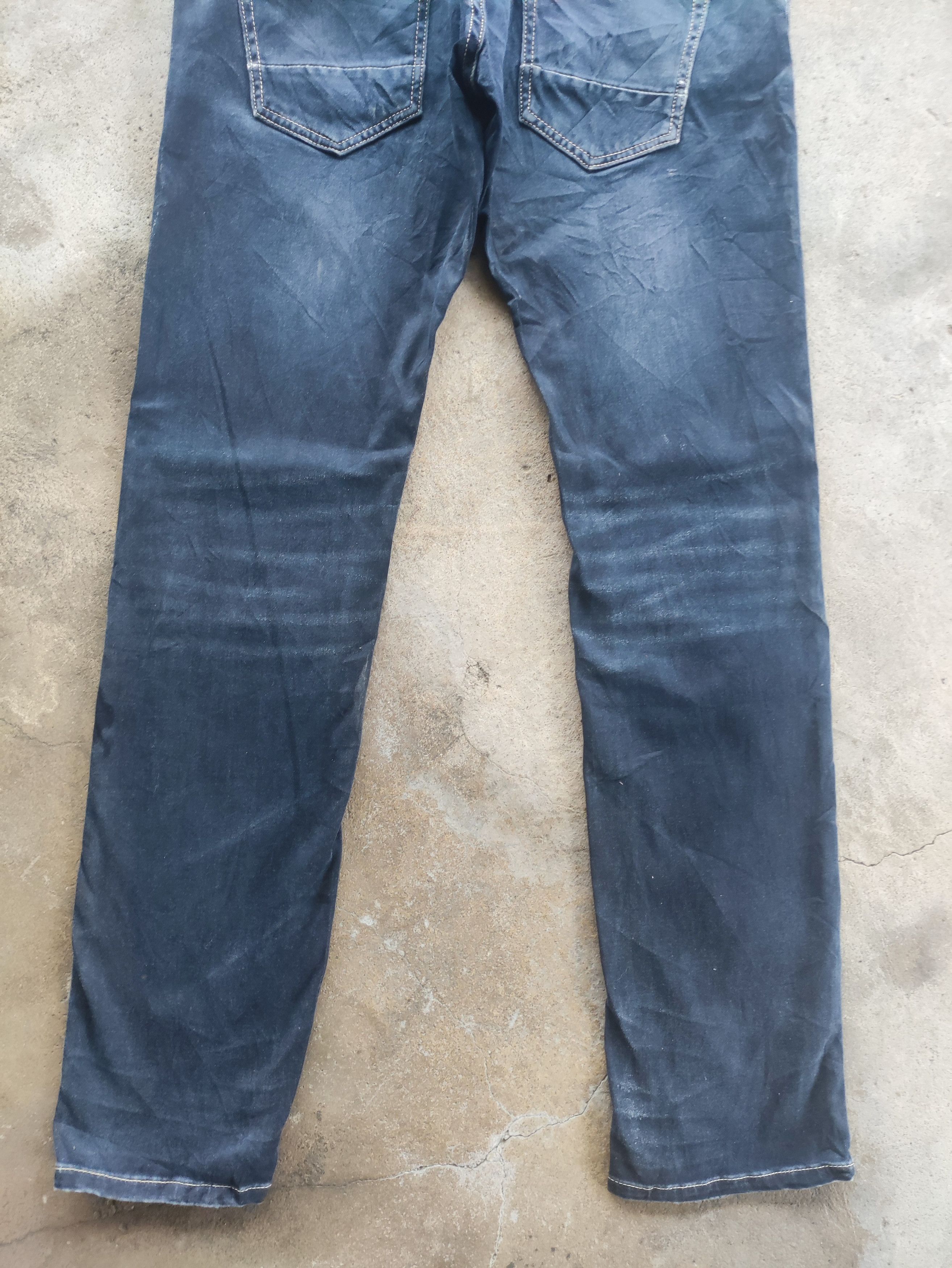 Japanese Brand Vintage Japanese Brand Straight Cut Ripped Pants Size US 34 / EU 50 - 10 Thumbnail
