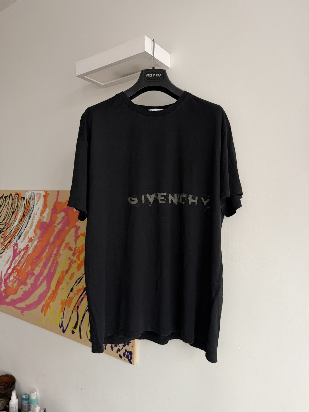 Givenchy Givenchy Logo T-Shirt Size US XXL / EU 58 / 5 - 1 Thumbnail
