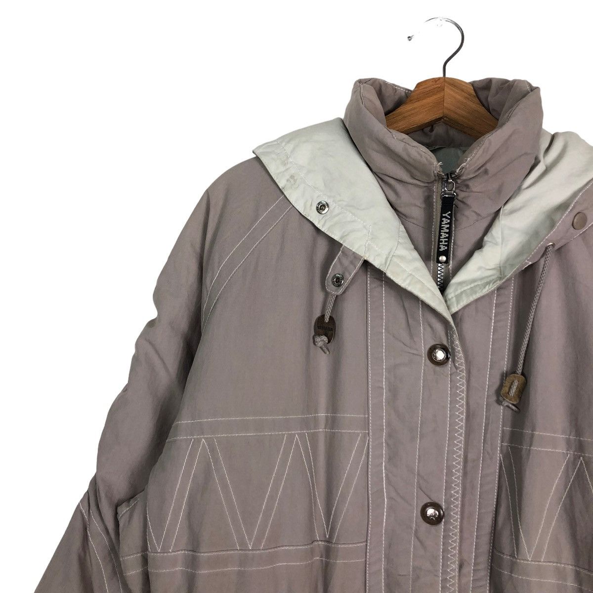 Japanese Brand 🔥VINTAGE WINTER SKI JACKET YAMAHA BONDAGE PARACHUTE DESIGN Size L / US 10 / IT 46 - 5 Thumbnail