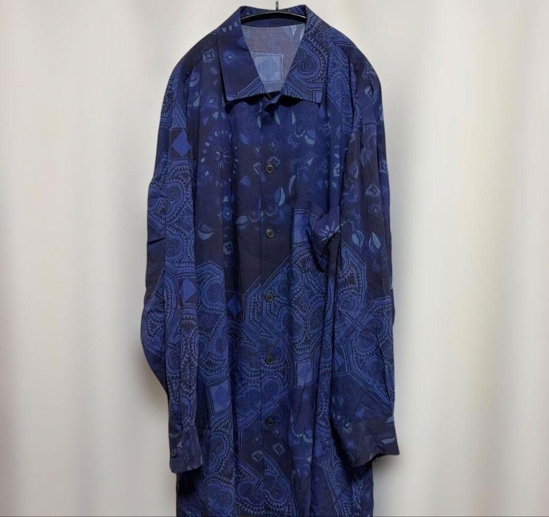 Yohji Yamamoto yohji yamamoto/23aw Chinoiserie print shirt Size US M / EU 48-50 / 2 - 1 Thumbnail