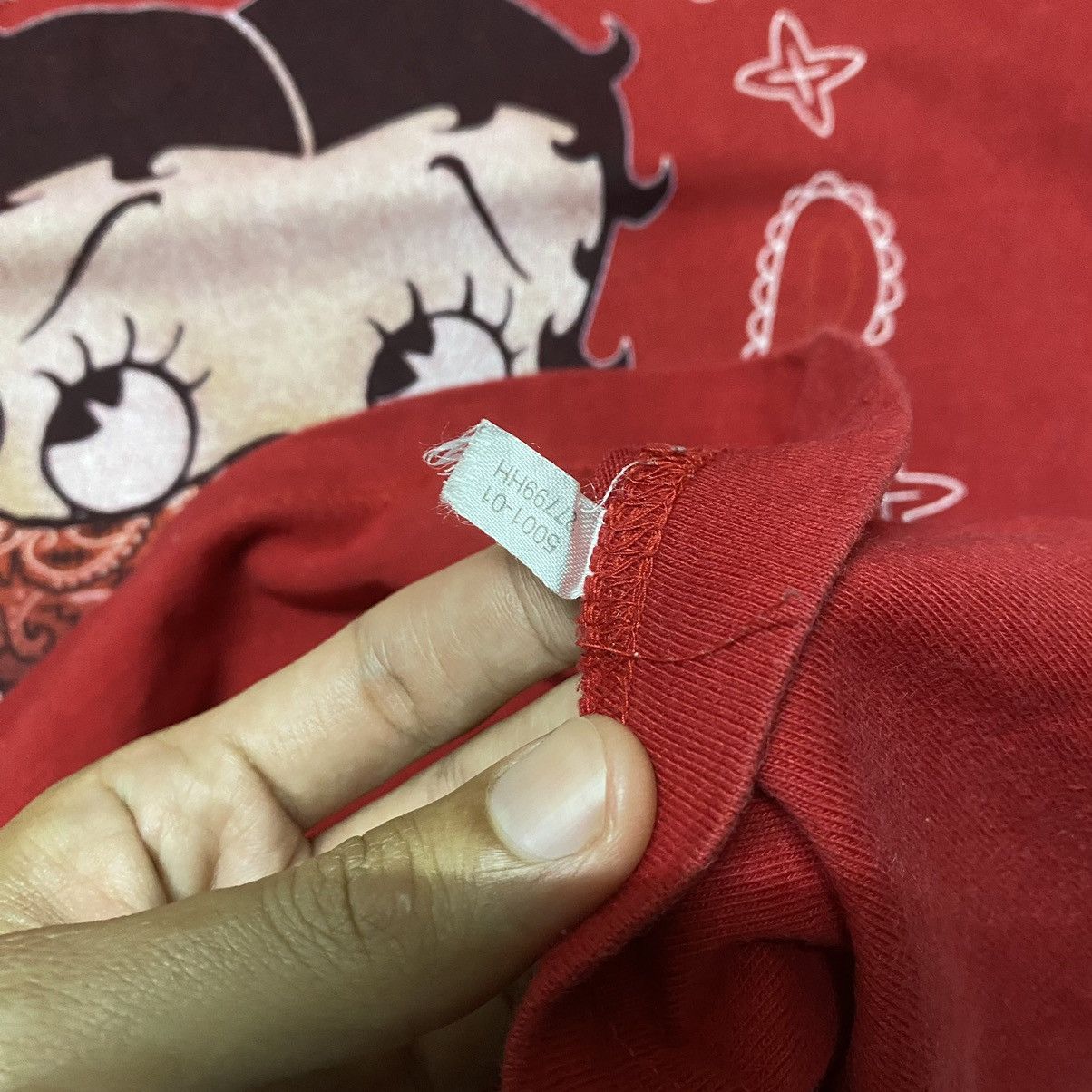 Cartoon Network × Vintage RARE BETTY BOOP PAISLEY CARTOON T SHIRT Size US M / EU 48-50 / 2 - 9 Thumbnail