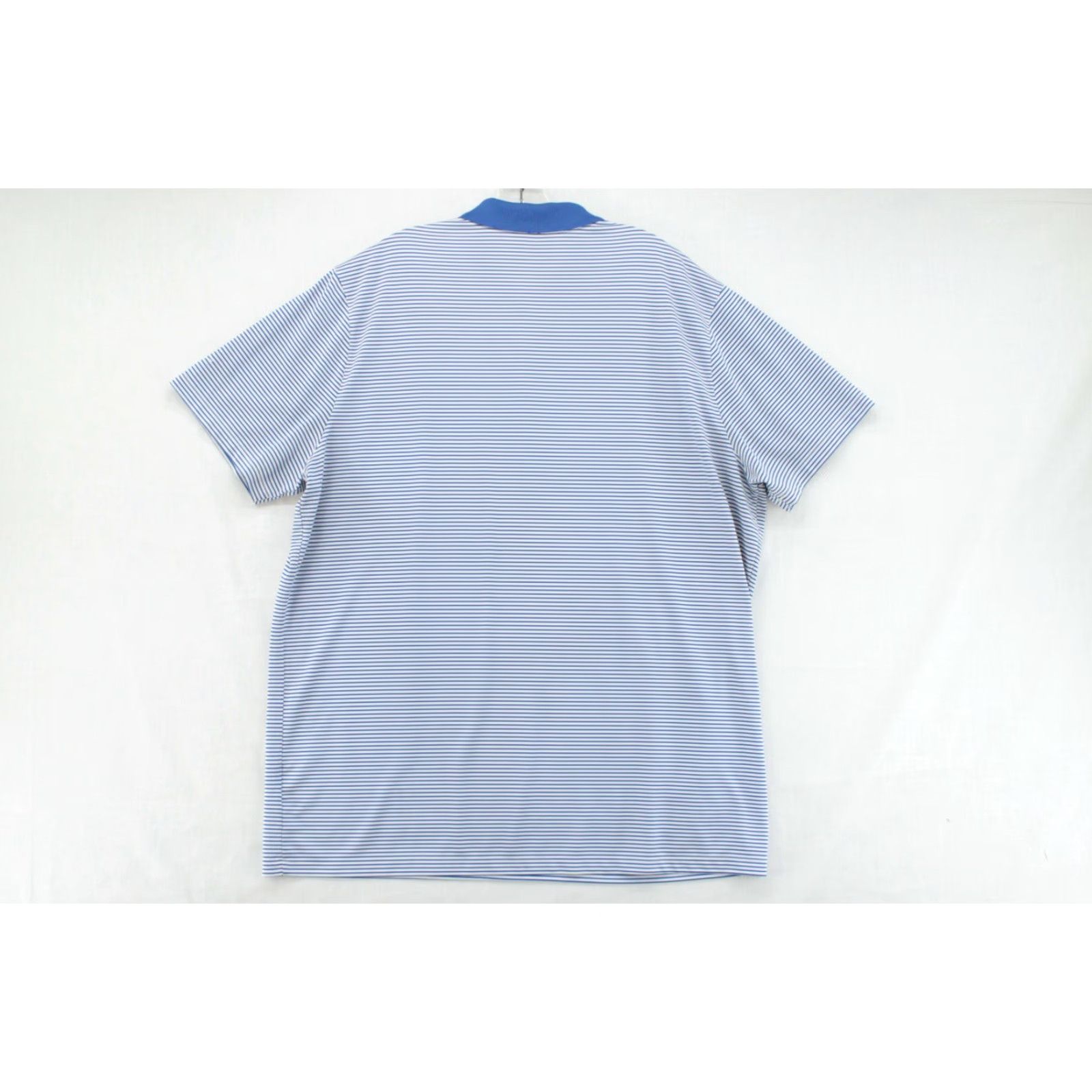 Nike Nike Golf Dri-Fit Polo Shirt Men's 2XL Blue White Striped Standard Fit Preppy Shirt Polo Nike Golf Dri-Fit 2XL Men Blue Striped Preppy Size US XXL / EU 58 / 5 - 6 Thumbnail