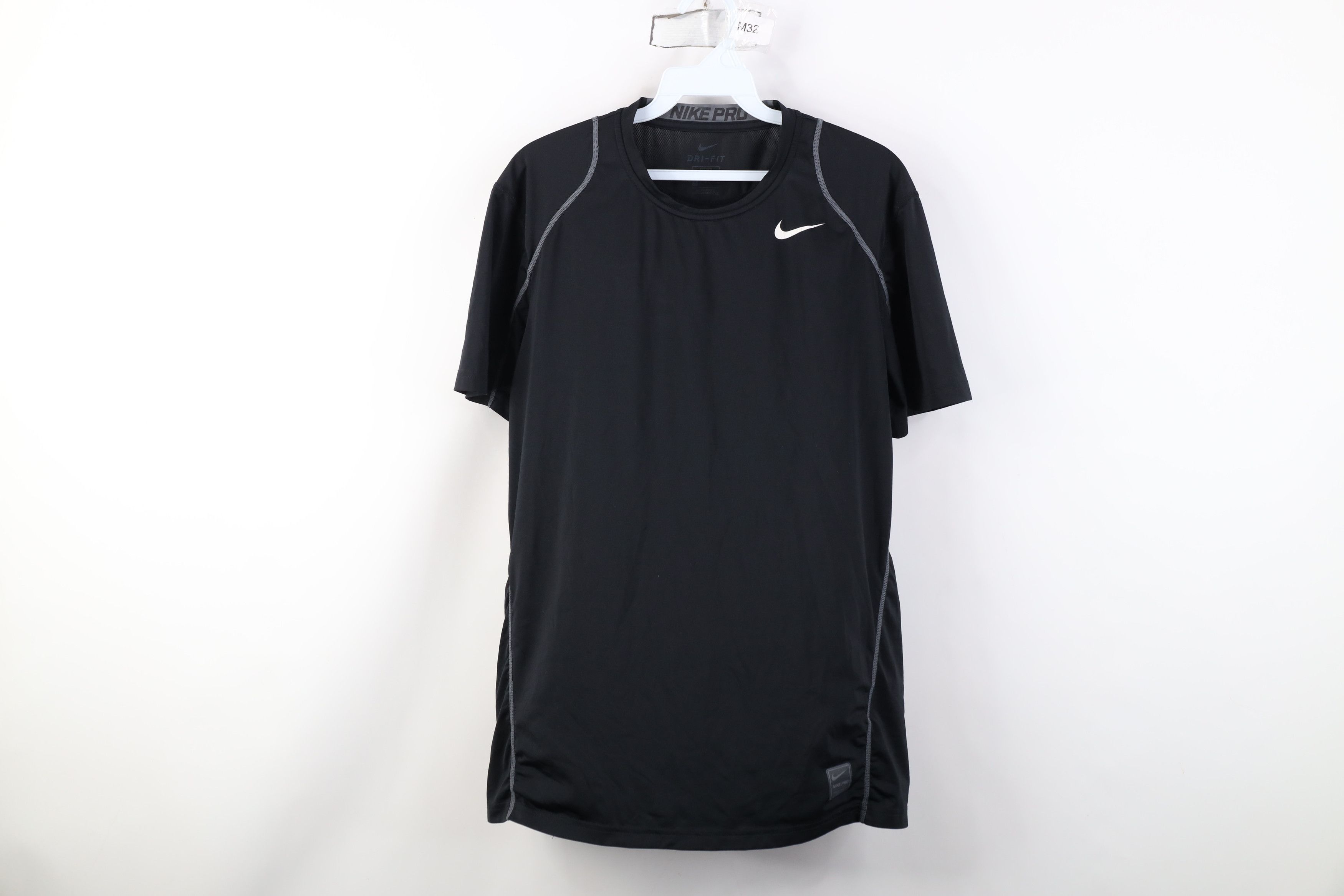 Nike Nike Pro Combat Compression Training Gym T-Shirt Black Size US M / EU 48-50 / 2 - 1 Thumbnail