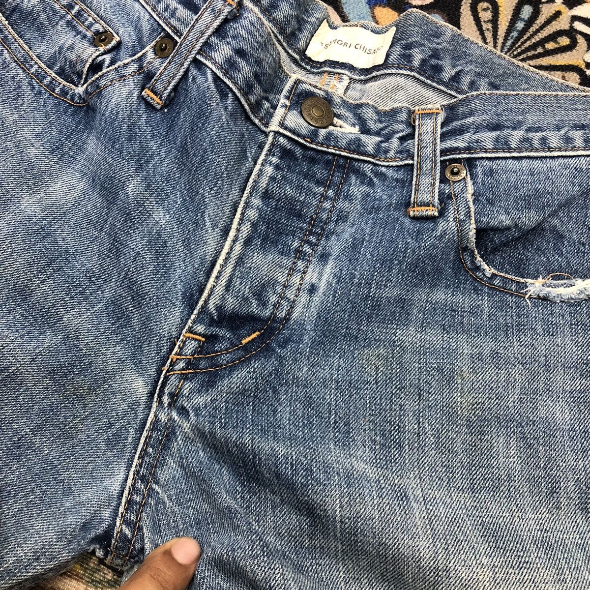 Issey Miyake By Issey Miyake!! Tsumori Chisato Patchwork Denim Pants Size 30" / US 8 / IT 44 - 14 Thumbnail
