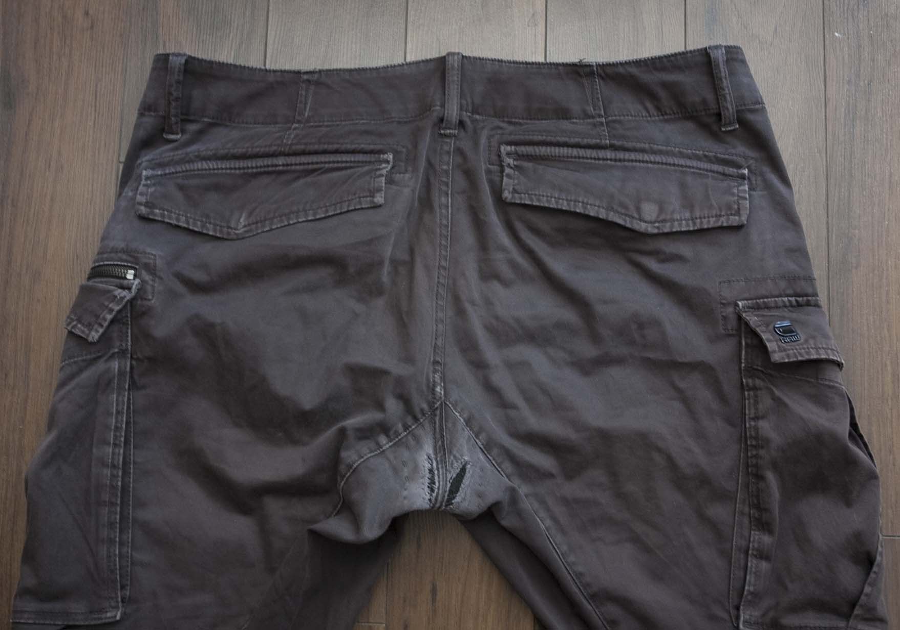 G-Star G Star Pants Cargo Rovic Zip 3D Straight Tapered Size 38x30 Size US 38 / EU 54 - 3 Thumbnail