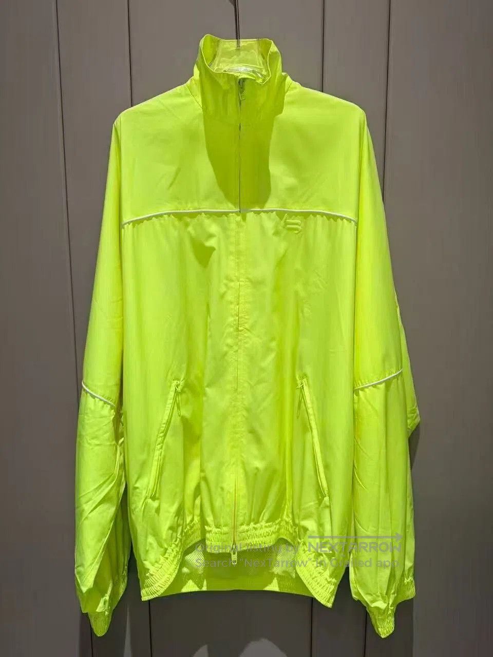 Balenciaga Balenciaga Fluorescent Green Zip Jacket. Size US S / EU 44-46 / 1 - 1 Thumbnail