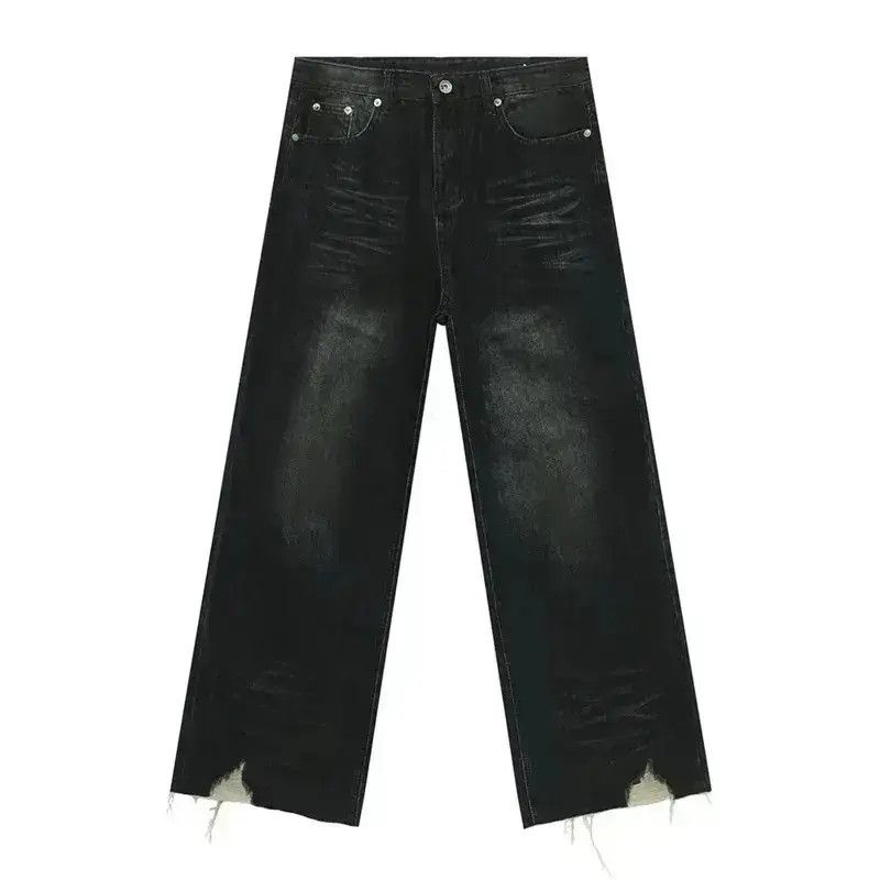Japanese Brand Vintage Irregular Hole High Street Jeans Size US 32 / EU 48 - 6 Thumbnail