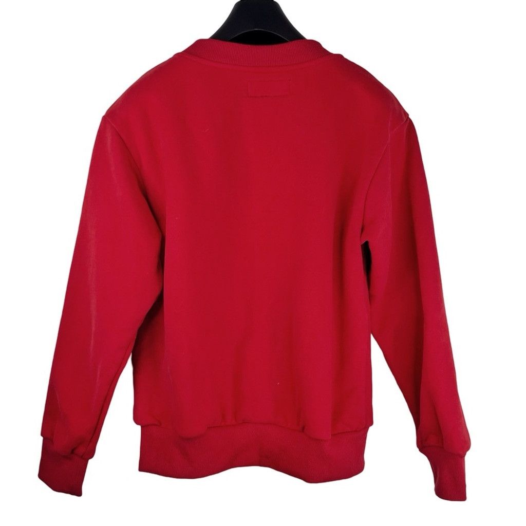 Other SOLEBOY Men’s Designer Red Sweatshirt Block Letter Patchd S Size US S / EU 44-46 / 1 - 3 Thumbnail