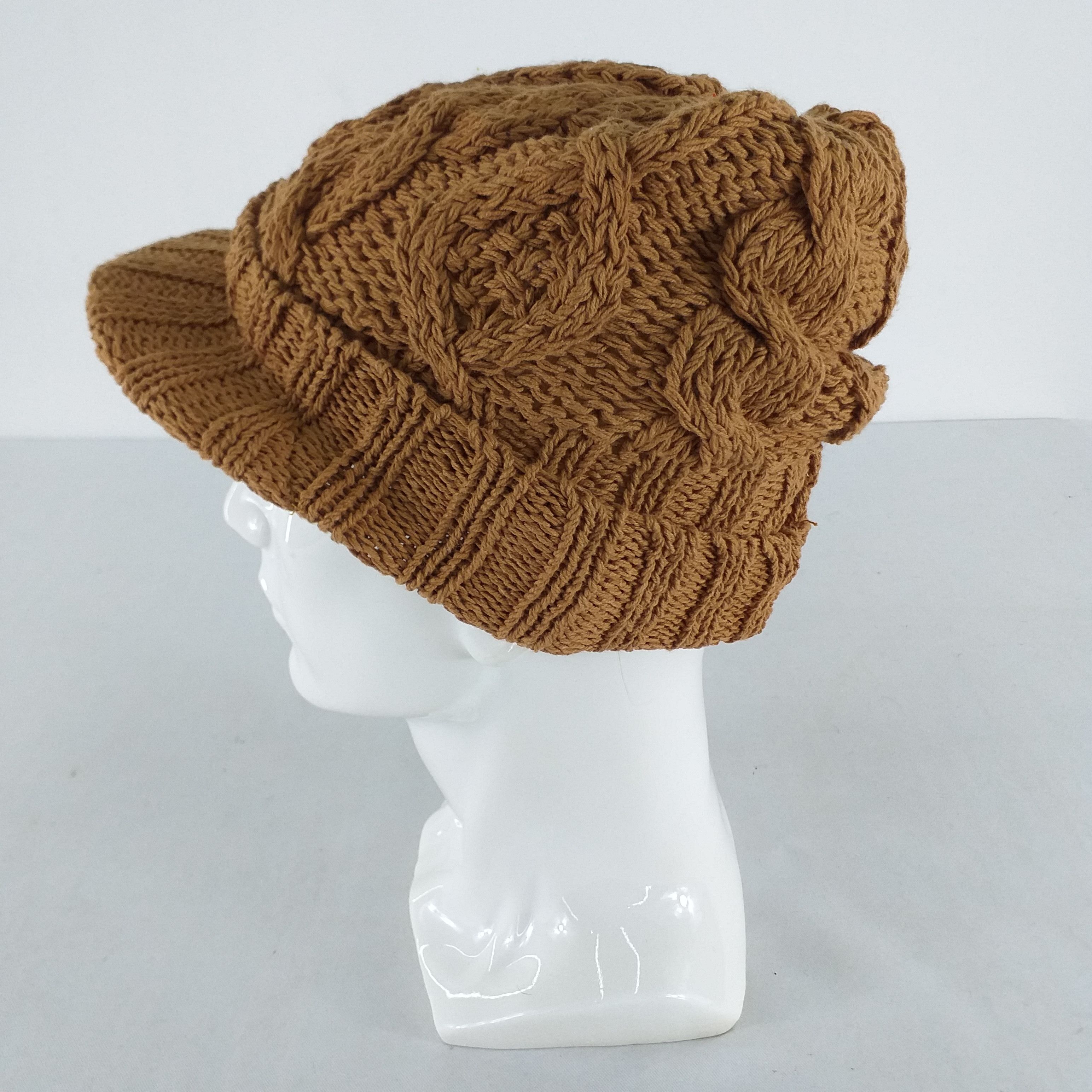 Japanese Brand Plain Snow Cap Hat Beanie -BN377 Size ONE SIZE - 1 Thumbnail