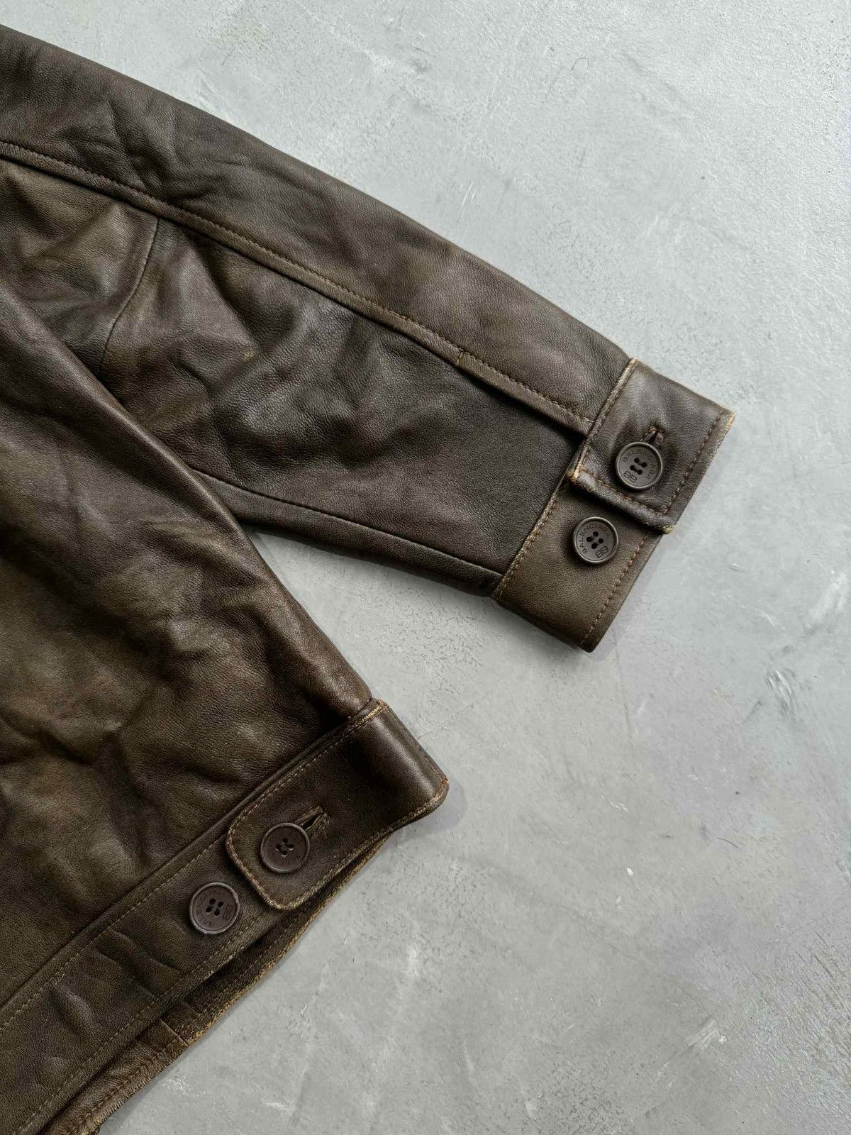 Balenciaga Balenciaga - Vintage Nicolas Ghesquiere Leather Jacket Size US M / EU 48-50 / 2 - 7 Thumbnail