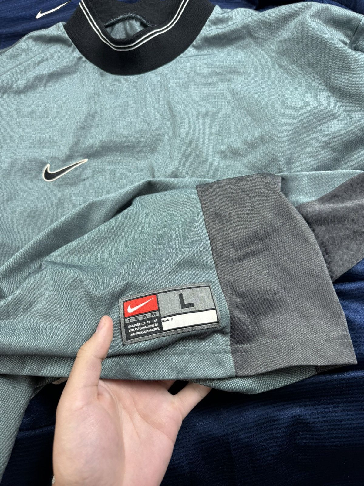 Nike Nike Team Soccer Kit Full Set 13 Goalkeeper Jerseys Long Sleeve Football Jerseys Size US L / EU 52-54 / 3 - 12 Thumbnail