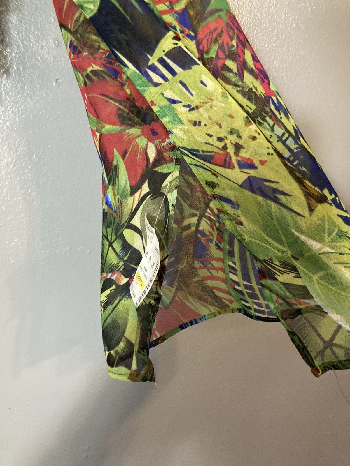 Other Mix Nouveau green tropical sheer coverup/tunic NWT Size XL / US 12-14 / IT 48-50 - 8 Thumbnail