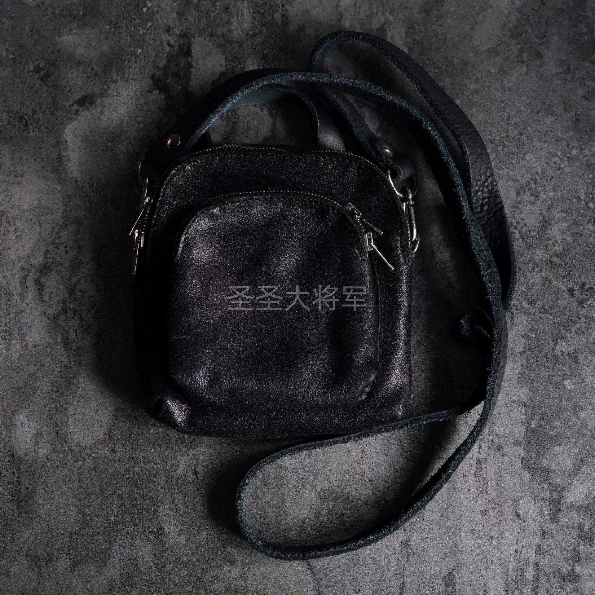 Guidi Rare Guidi DBP05 Anniv Black Purple Pearlized Horsehide Bag Size ONE SIZE - 2 Thumbnail