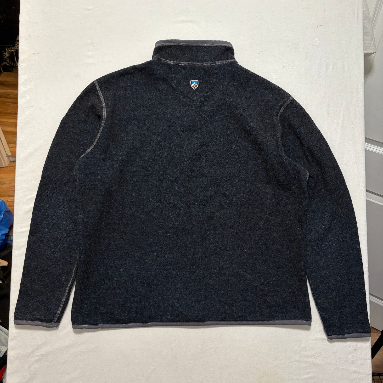 Kuhl Kuhl Fleece Quarter Zip Pullover Sweatshirt Black XL Size US XL / EU 56 / 4 - 4 Thumbnail