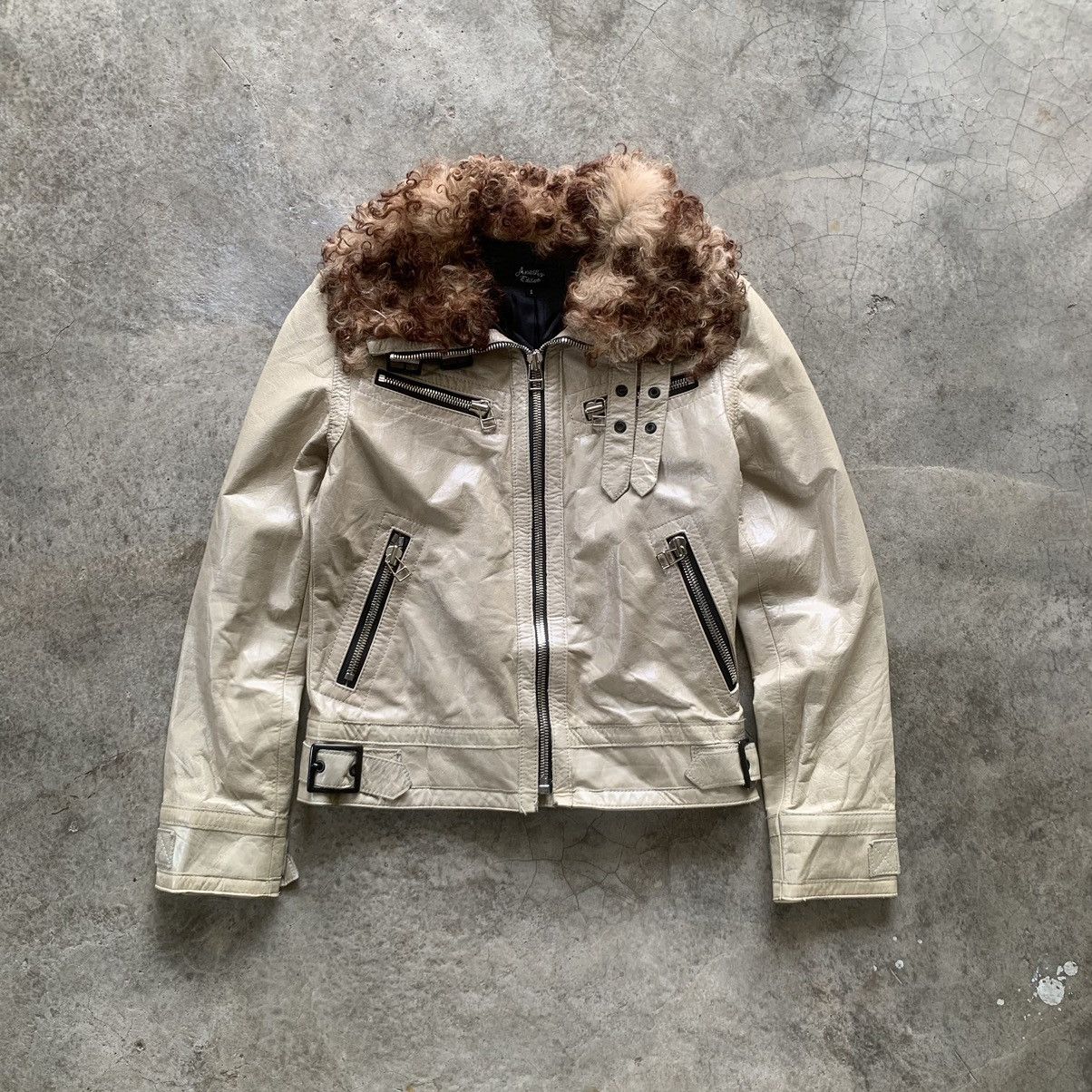 Ekam × Japanese Brand EKAM 034 by KANYA MIKI - LAMB LEATHER HOODED