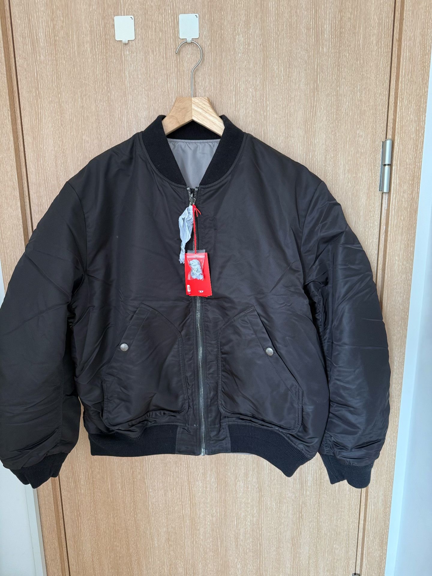 Diesel Diesel Reversible Baseball Jacket Size US M / EU 48-50 / 2 - 1 Thumbnail