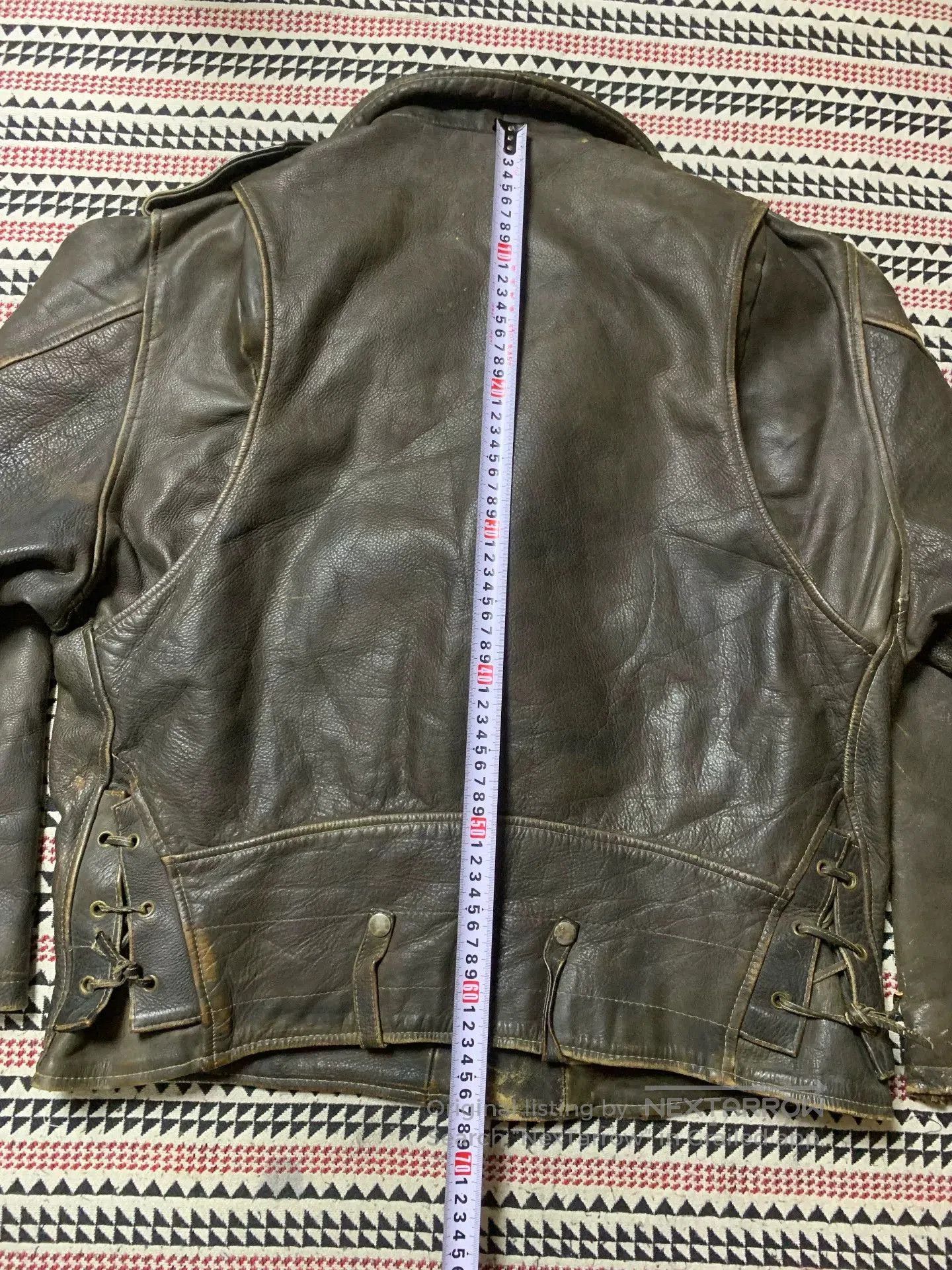 Golden Bear vintage golden bear leather motorcycle jacket. Size US L / EU 52-54 / 3 - 9 Thumbnail