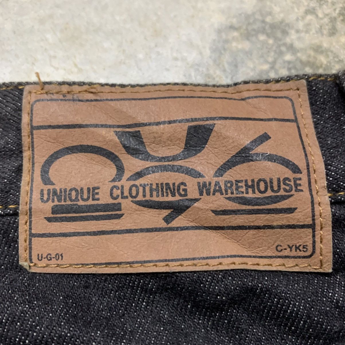 Japanese Brand × Uniqlo × Vintage Uniqlo Unique Clothing Warehouse dusty black Jean Size US 32 / EU 48 - 13 Thumbnail