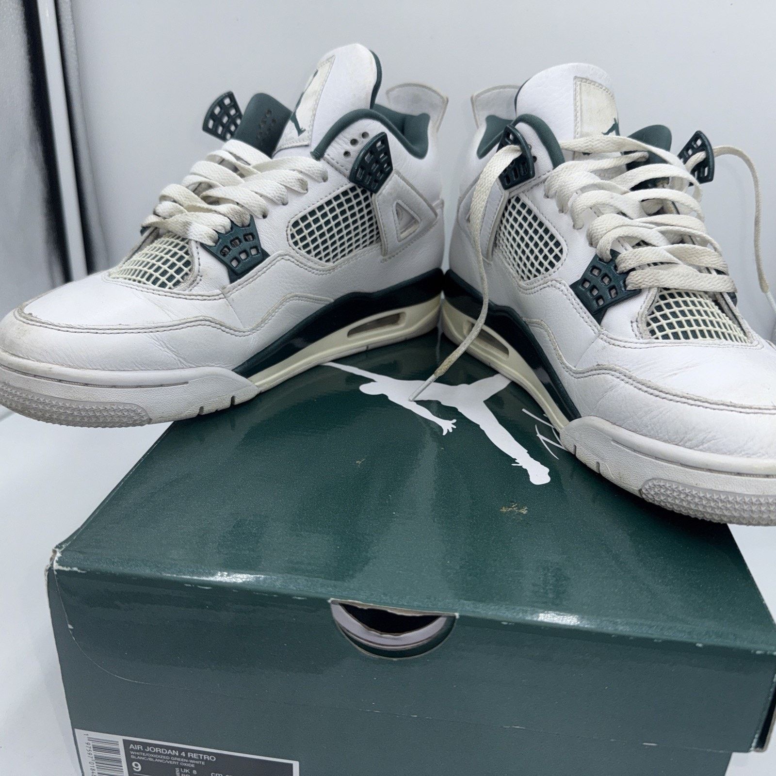 Jordan Brand Size 9 - Air Jordan 4 Retro Oxidized Green Size US 9 / EU 42 - 4 Thumbnail