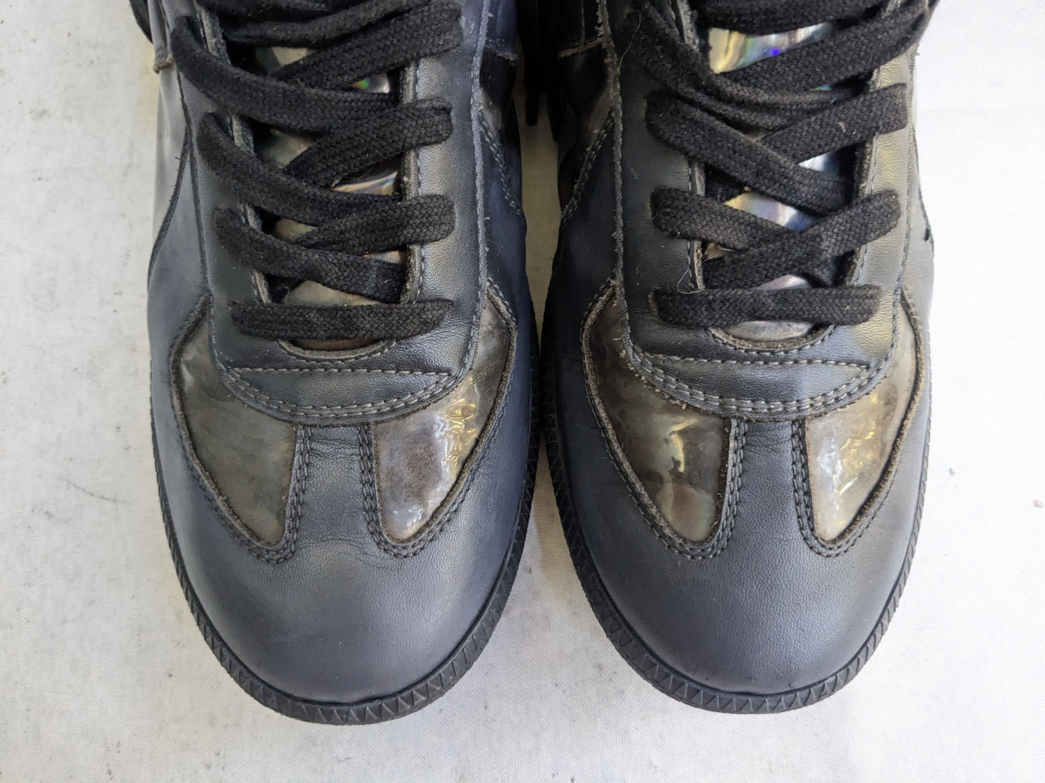 Maison Margiela Maison Margiela Replica GAT Gray Iridescent 10 43 Low Tops Size US 10 / EU 43 - 3 Thumbnail