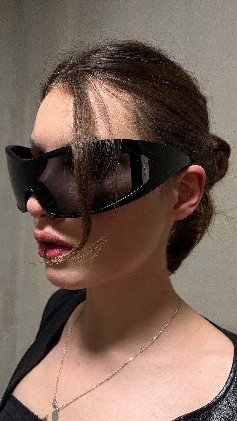 image of Exte ( Versace ) Sunglasses in Black, Women's