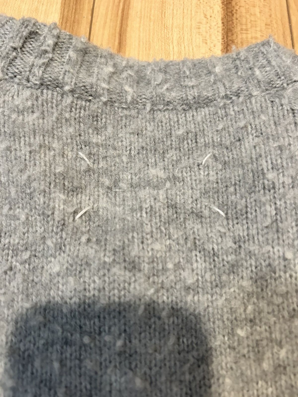 Maison Margiela Margiela Virgin Wool Pilled Sweater Size US M / EU 48-50 / 2 - 6 Thumbnail