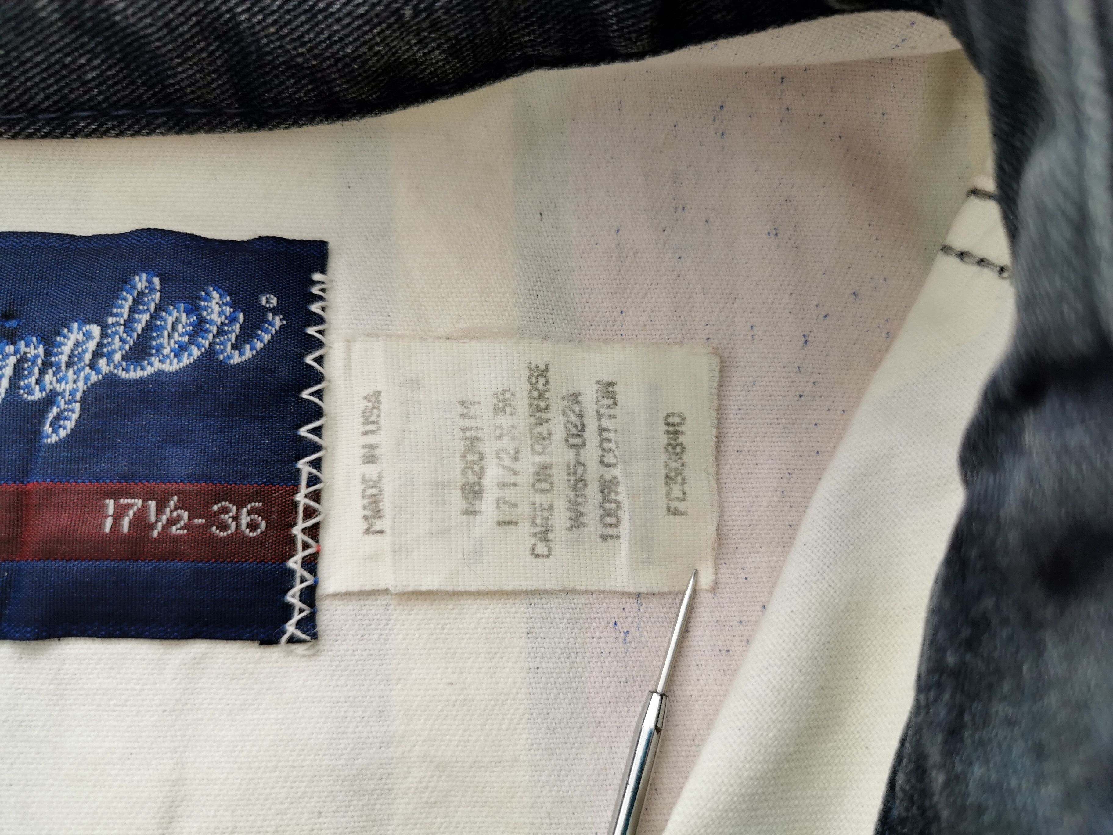 Wrangler Vintage Wrangler Button Down Casual Shirt Made In USA Size US XL / EU 56 / 4 - 5 Thumbnail