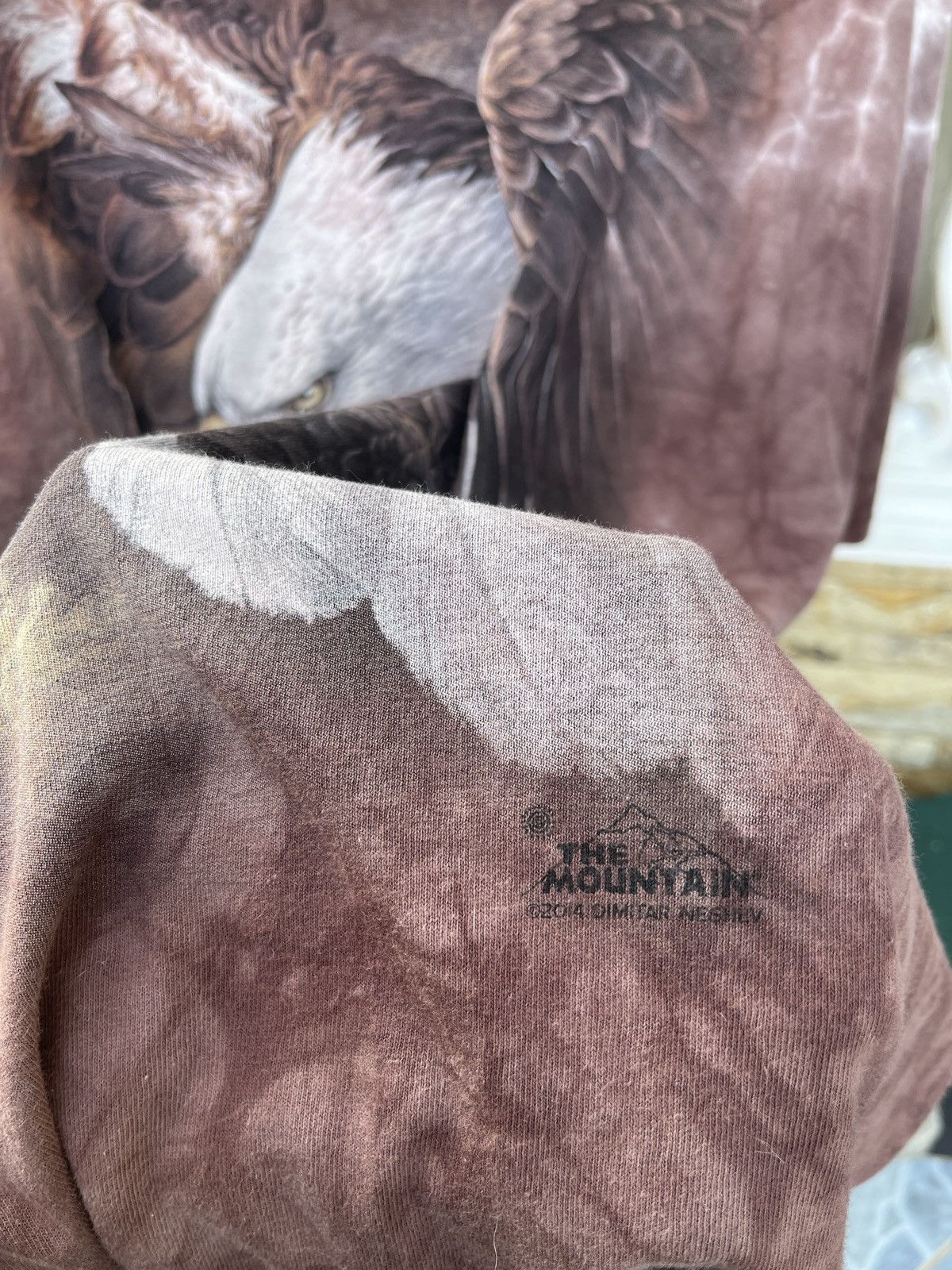 The Mountain LastDrop🔥Rare🔥Vintage y2k The Mountian Eagle Graphic T-Shirt Size US XXL / EU 58 / 5 - 6 Thumbnail