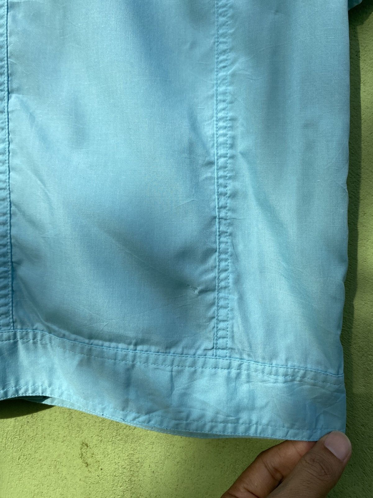 Japanese Brand Zakle Vintage Turquoise Utility Zip Shirt Archive Style 90s Size US M / EU 48-50 / 2 - 13 Thumbnail