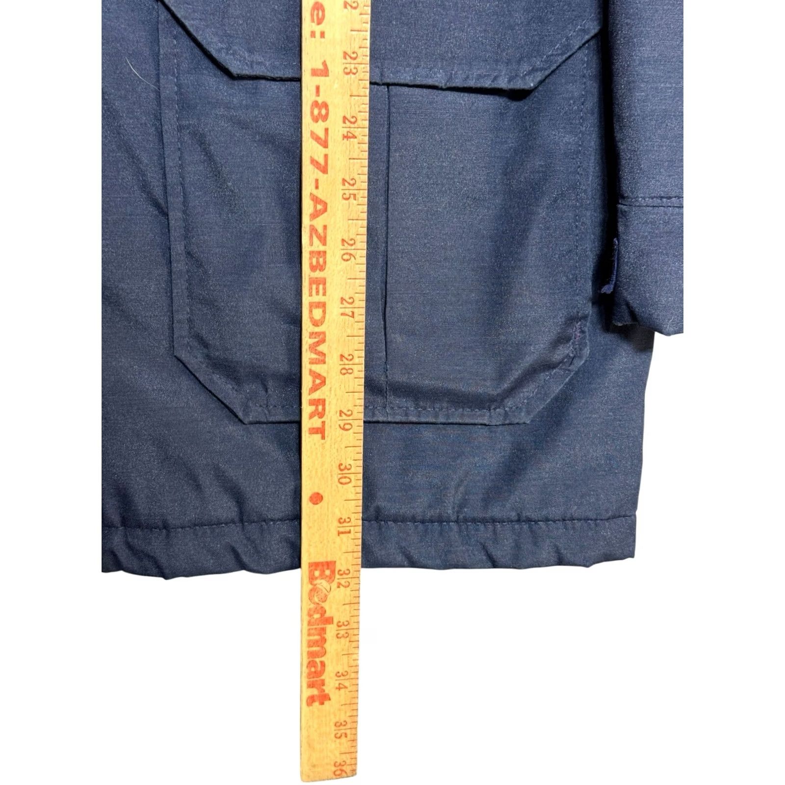 Vintage Woolrich Mens L Blue Gore Tex Vtg USA Made Insulated Zip Front Jacket Parka Size US L / EU 52-54 / 3 - 3 Thumbnail