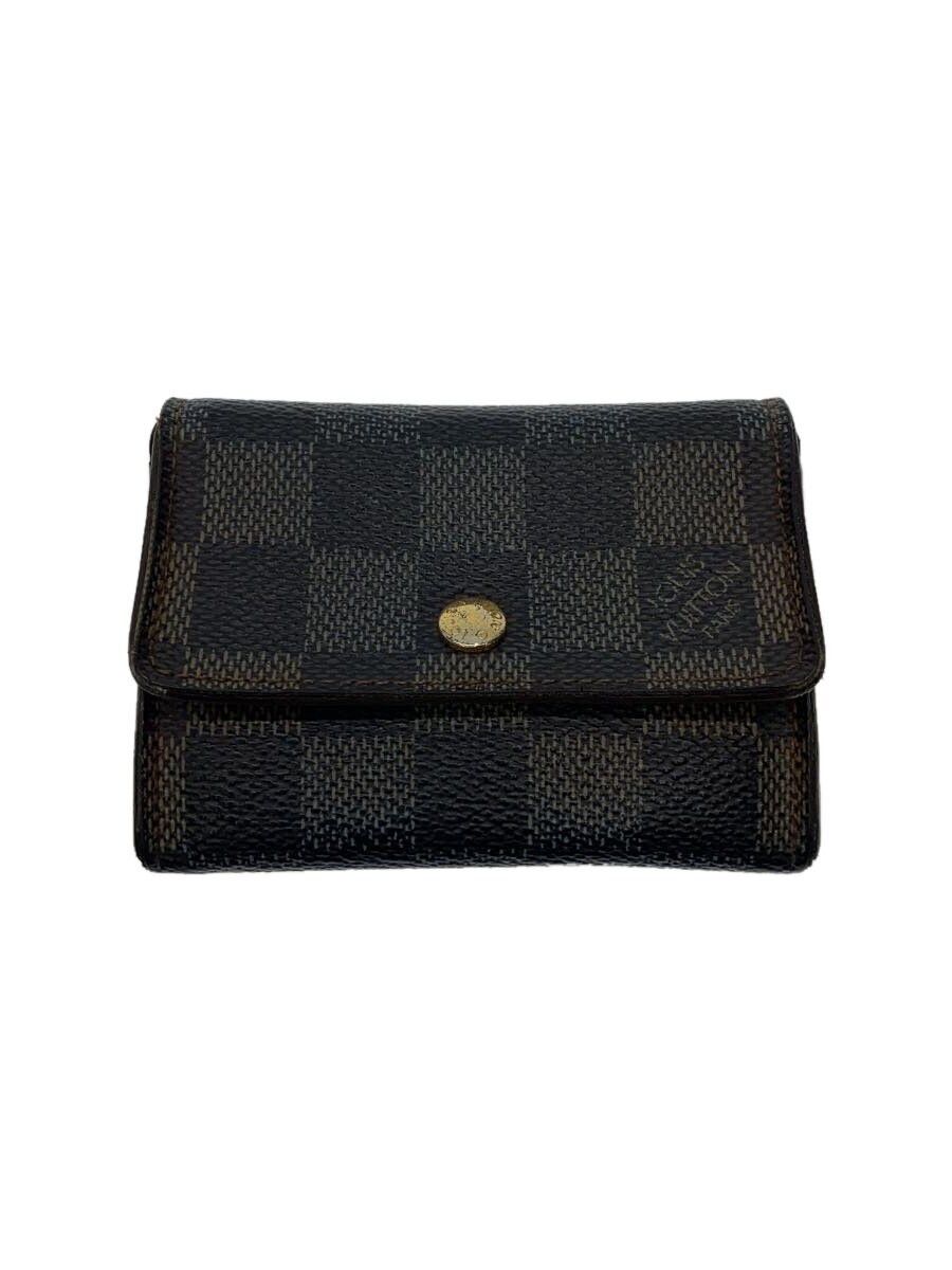 Louis Vuitton Louis Vuitton Damier Ebene Porto Monet Pla Brown Size ONE SIZE - 1 Thumbnail