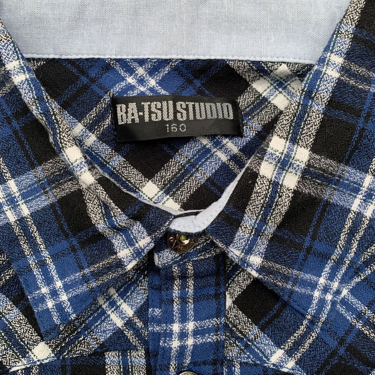 14th Addiction × If Six Was Nine × Japanese Brand Ba-Tsu Studio Western Plaid Flanel Shirt Size US M / EU 48-50 / 2 - 9 Thumbnail
