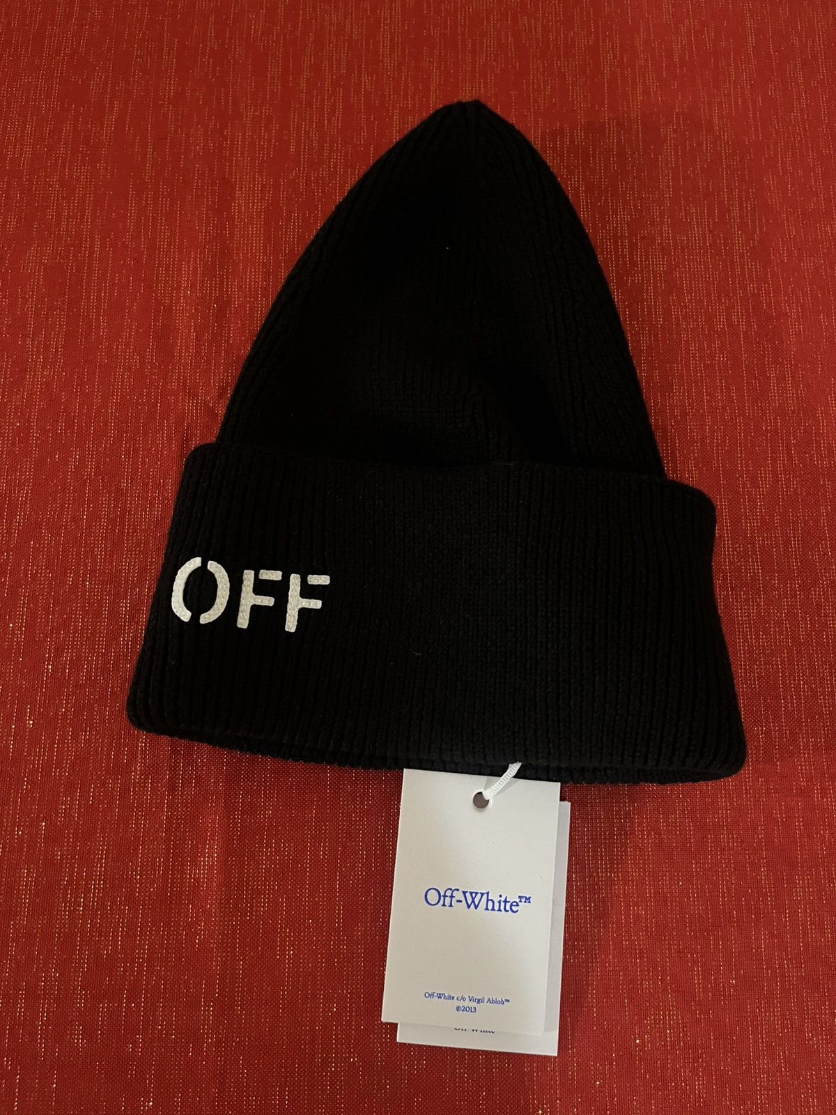 Off-White Off-White c/o Virgil Abloh Beanie Size ONE SIZE - 7 Thumbnail