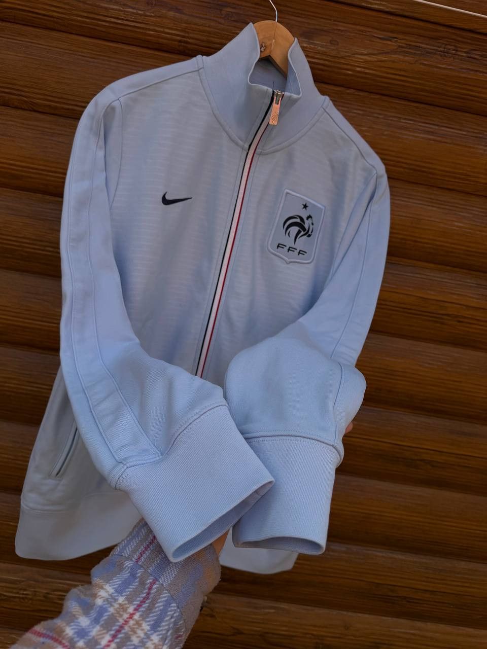 Nike National Team France Nike Football Soccer Track Top Jacket Size US L / EU 52-54 / 3 - 4 Thumbnail