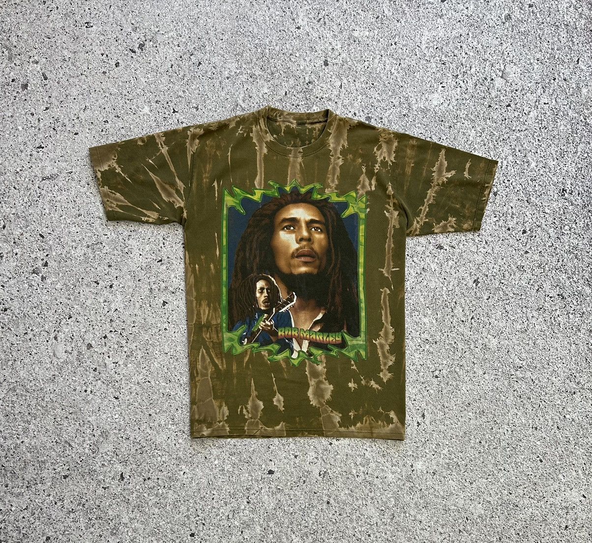 Band Tees × Bob Marley × Vintage Vintage 1990’s Bob Marley Kaya Man Rock Band Retro T-Shirt Size US XL / EU 56 / 4 - 3 Thumbnail