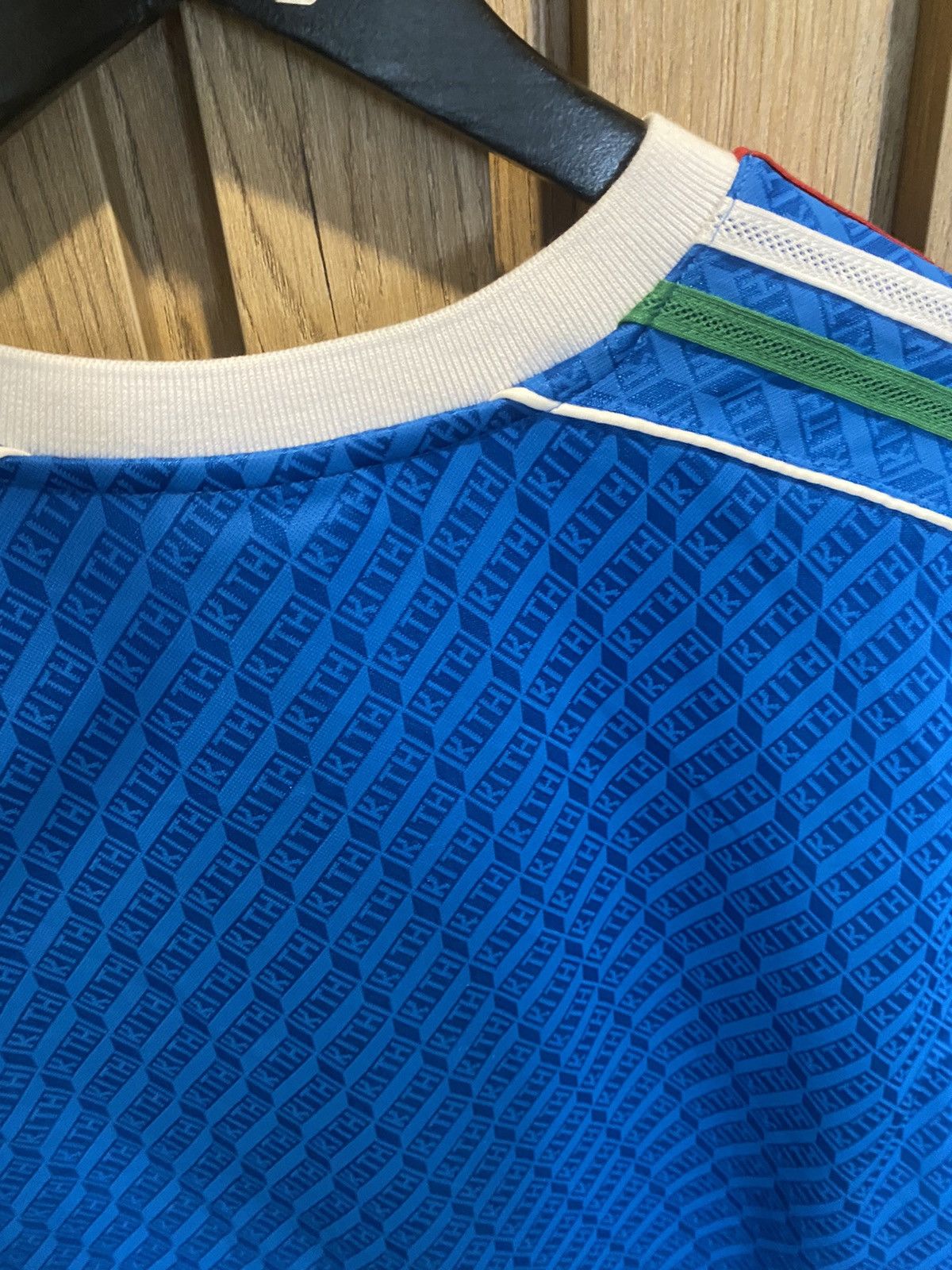 Adidas × Kith Kith for adidas Football DHL Express Jersey - Blue Burst Size US S / EU 44-46 / 1 - 8 Thumbnail