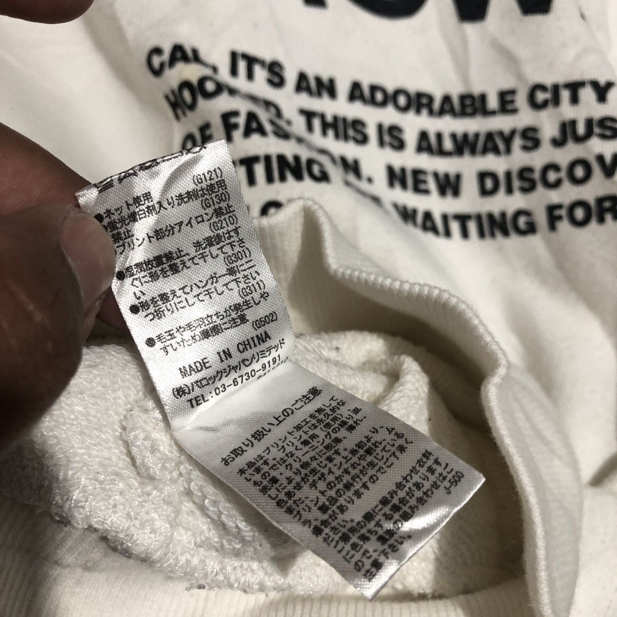 Japanese Brand RODEO CROWN SPELLOUT HOODIE Size US L / EU 52-54 / 3 - 6 Thumbnail