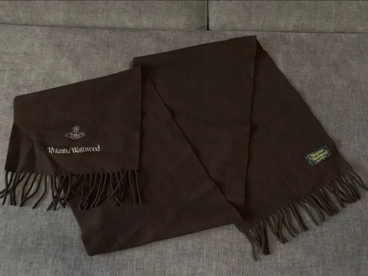 Vivienne Westwood Vivienne Westwood Wool Scarf Size ONE SIZE - 3 Thumbnail