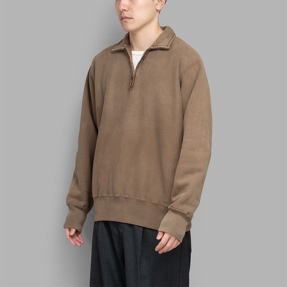 A.PRESSE A.PRESSE Vintage Half Zip Sweatshirt Size US M / EU 48-50 / 2 - 1 Thumbnail