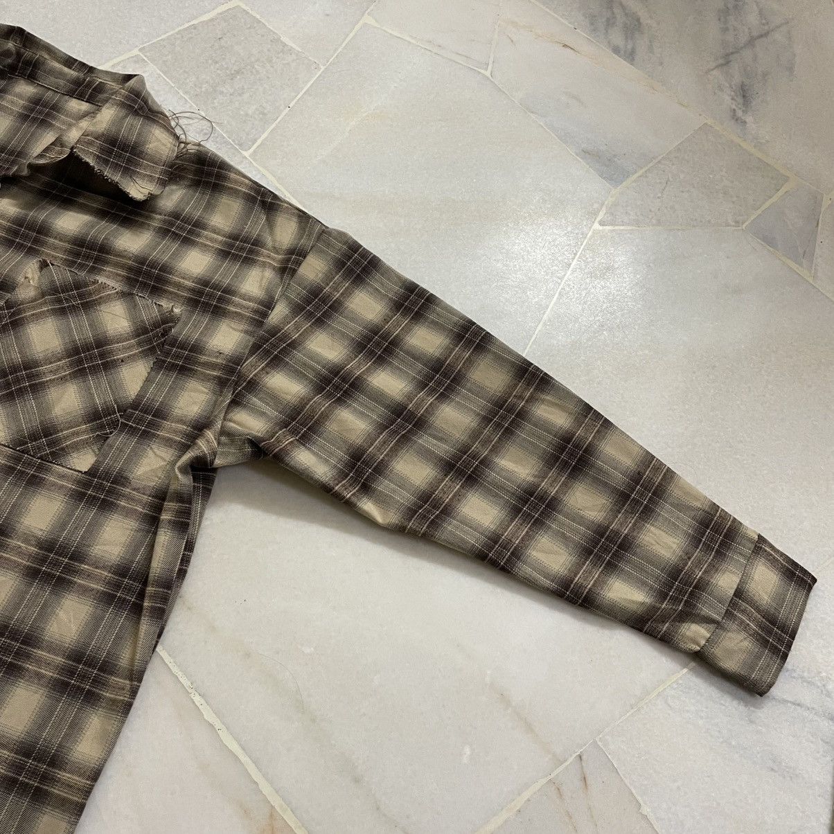 GOA Checkered Flanel Disstresed Beautiful Design Size US L / EU 52-54 / 3 - 5 Thumbnail