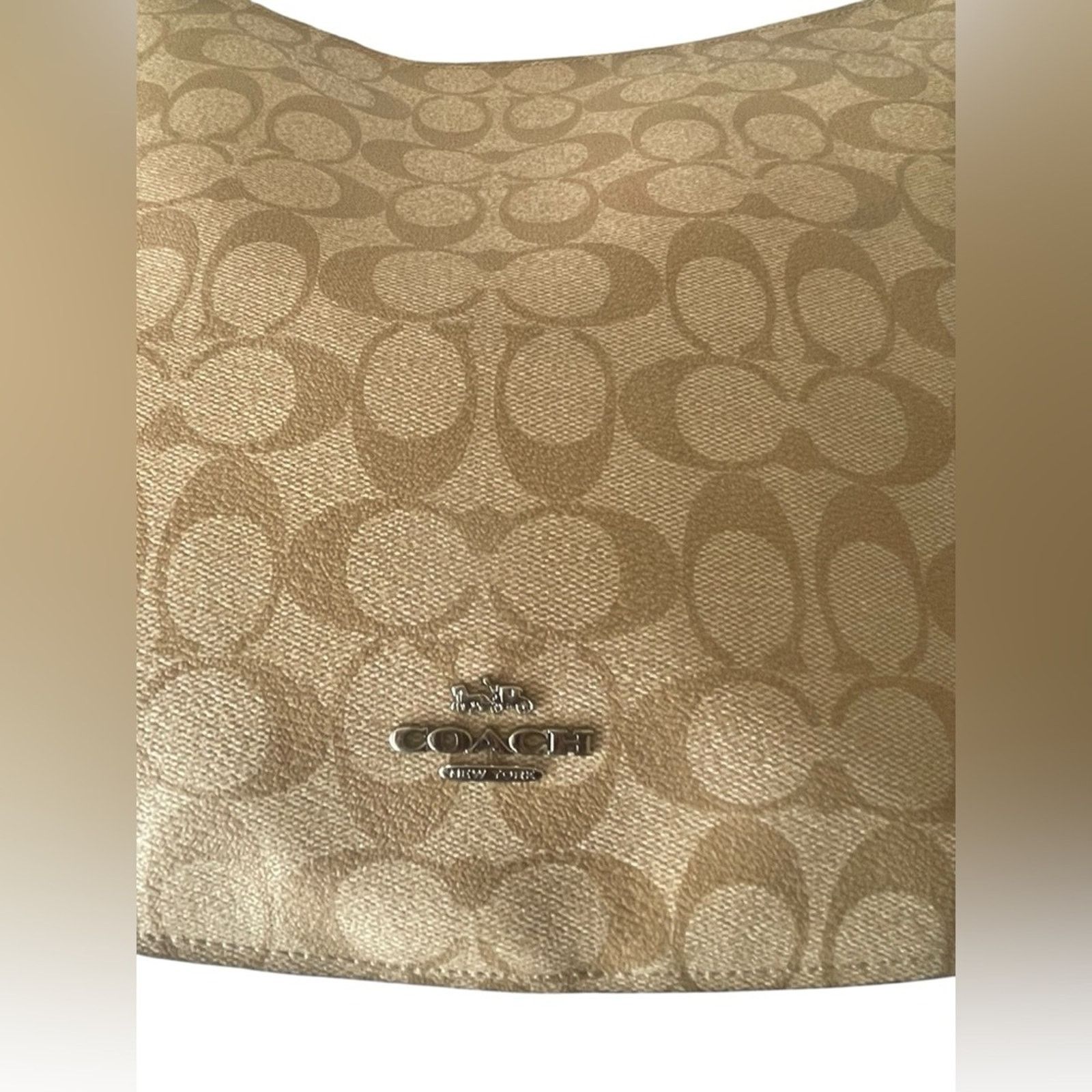 Coach COACH Elle Hobo In Signature Canvas Bag Size ONE SIZE - 7 Thumbnail