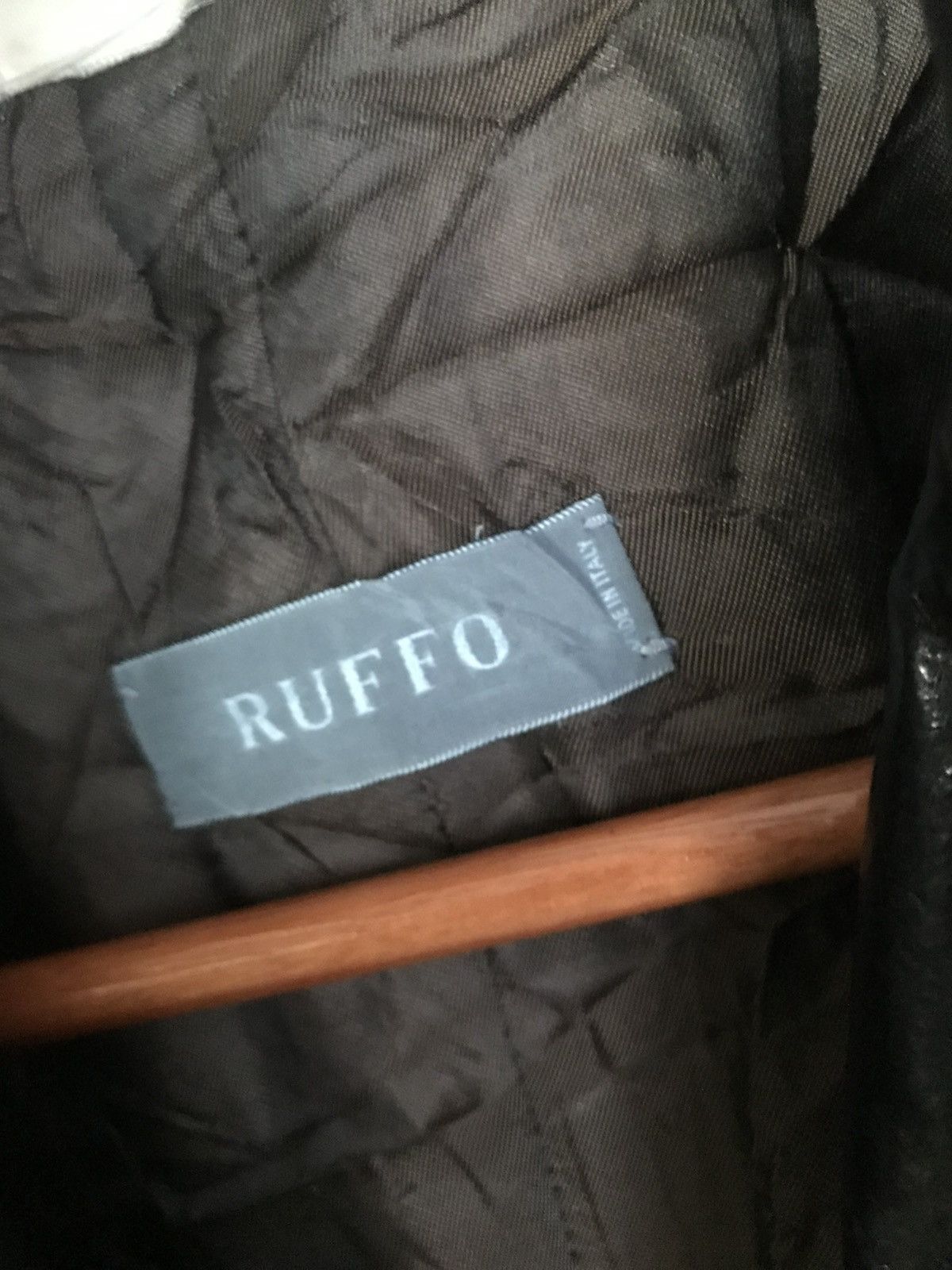 Designer × Ruffo Research Vintage Ruffo Blazer Leather Nice Size US M / EU 48-50 / 2 - 3 Thumbnail