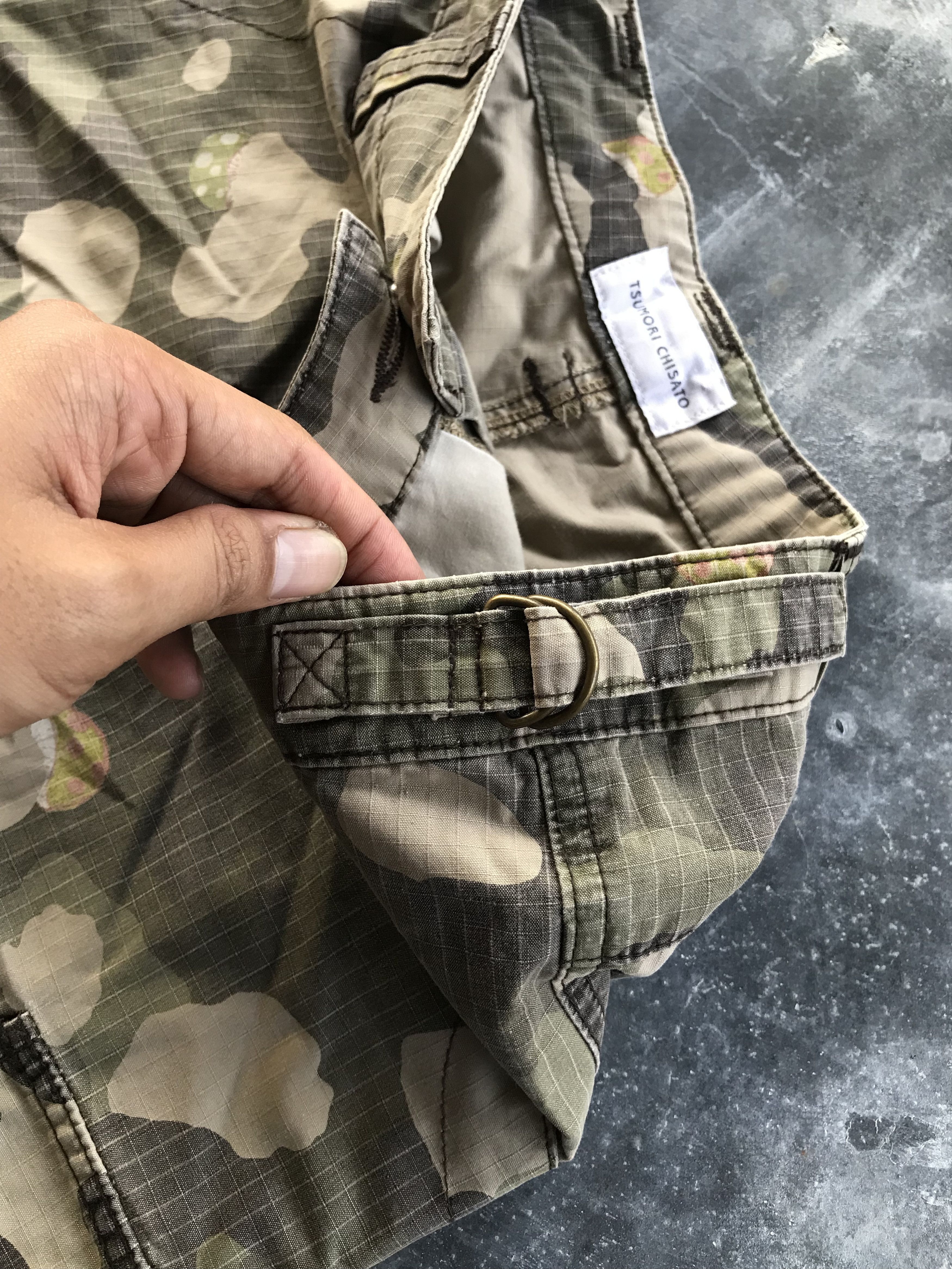 Issey Miyake Tsumori Chisato Camo Cargo Pants Size US 29 - 6 Thumbnail